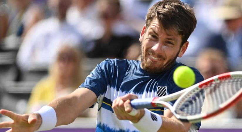 Tenisz: a negyeddöntőben búcsúzott Norrie Eastbourne-ben