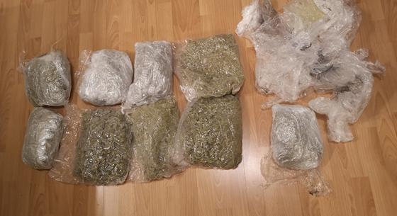 15 kiló drogot talált a rendőrség egy drogkereskedő családnál Budán