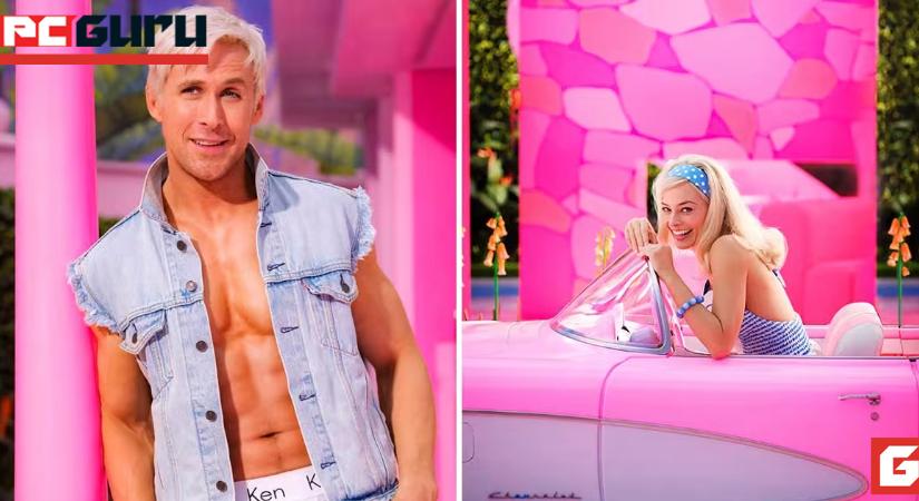 Újabb rózsaszín képek érkeztek az élőszereplős Barbie filmből