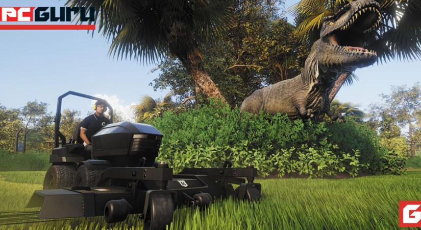 Lawn Mowing Simulator – Már PlayStationön is gondozhatunk egy őslényparkot