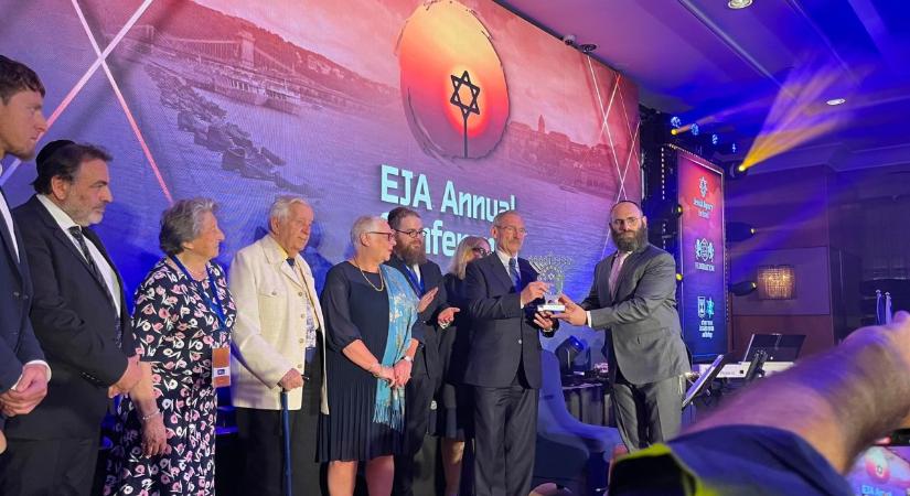 European Jewish Association honors Hungary’s interior minister