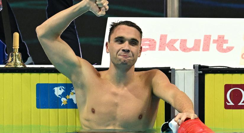 Vizes vb: Milák Kristóf aranyérmes 100 méter pillangón is