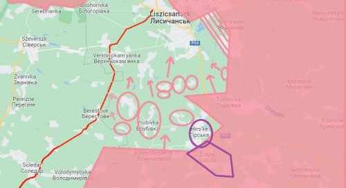 A zsebükben érzik az oroszok a Donbasszt – térképen mutatjuk Liszicsanszk bekerítését
