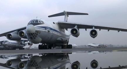 Lezuhant egy orosz katonai szállítógép Moszkva mellett
