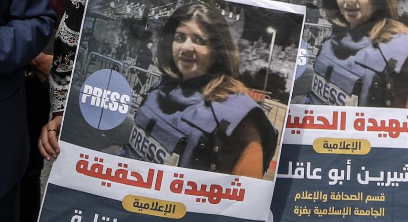 Az izraeli hadsereg elutasítja az ENSZ vizsgálatának eredményét az al-Dzsazíra palesztin riporternőjének lelövéséről