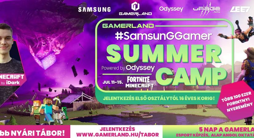 Jön a nyár LeGGamerebb tábora – Hűsölj a SamsunGGamer Summer Campben
