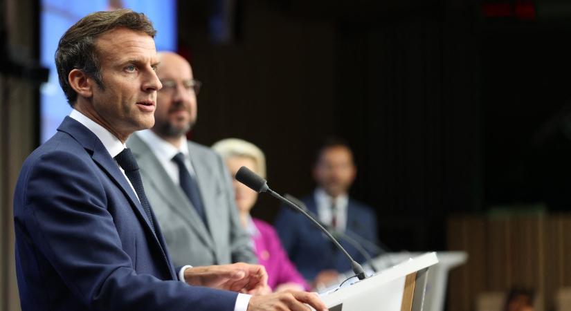 Macron: Mindent meg fogunk tenni, hogy Magyarország visszavonja a globális minimumadóra vonatkozó vétóját