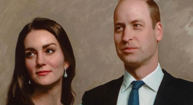 Elkészült Vilmos herceg és Katalin hercegné első közös hivatalos portréja!