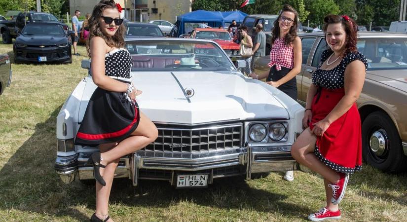Veterán autókincsek tündököltek a romhányi Pick Up Drive fesztiválon