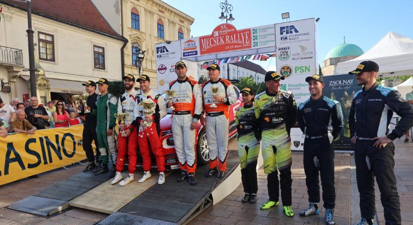 Östberg nyerte a Mecsek Rallyet, Ranga Péter is nyerte kategóriáját