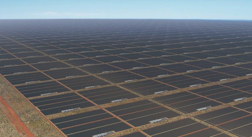 A sivatagban élpül a világ legnagyobb naperőműve