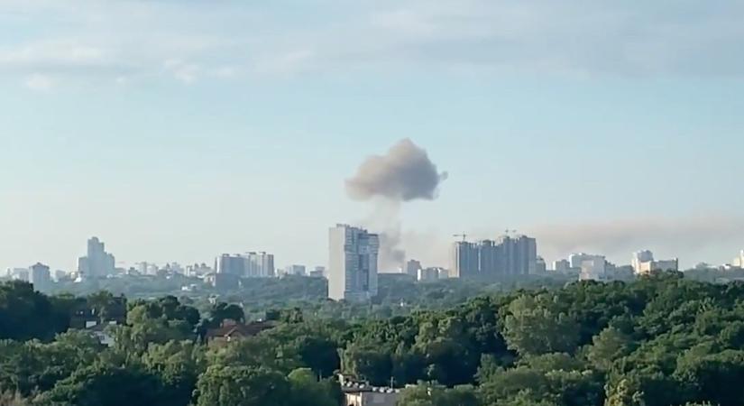 Rakétákkal lőtték az oroszok Kijevet