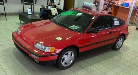 14 millió forintért kelt el ez az 1990-es Honda CRX Si