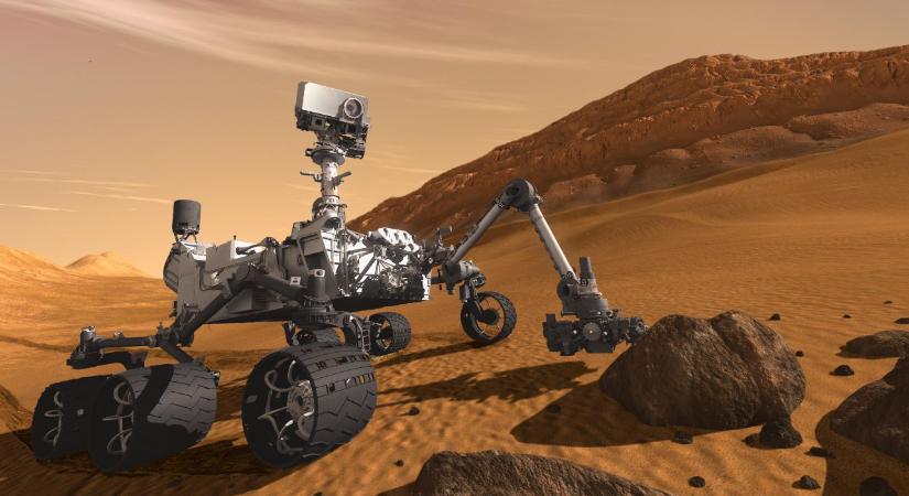 Mutatjuk, milyen lélegzetelállító kép készült a Marson