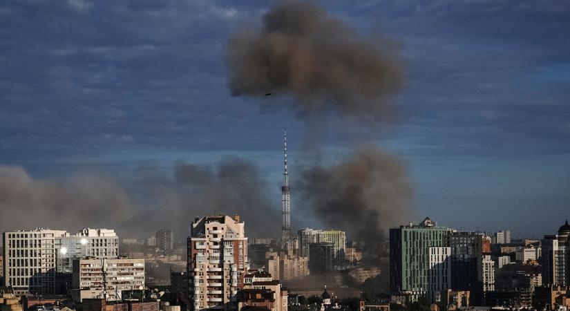 Kijevi rakétatámadás: óvodát és lakóházat ért találat
