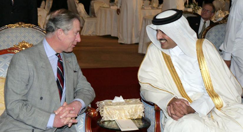 1,2 milliárd forintnyi készpénzt fogadhatott el Károly herceg egy katari sejktől