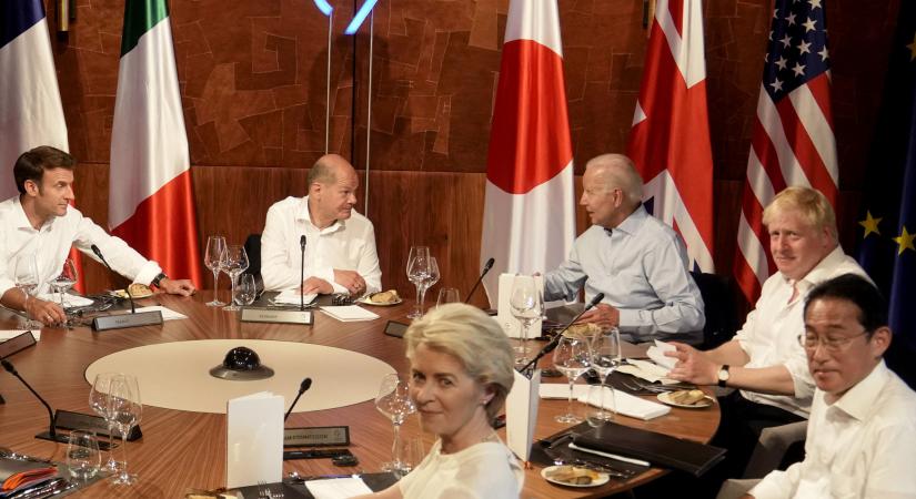 A G7 vezetői megállapodtak, hogy határozatlan ideig támogatják Ukrajnát Oroszországgal szemben
