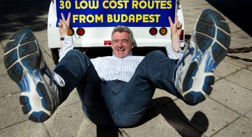 A Ryanair-főnök a vezérigazgatói humor utolérhetetlen bajnoka