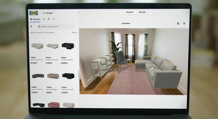 Az IKEA alkalmazásával virtuálisan rendezhetjük át a lakásunkat