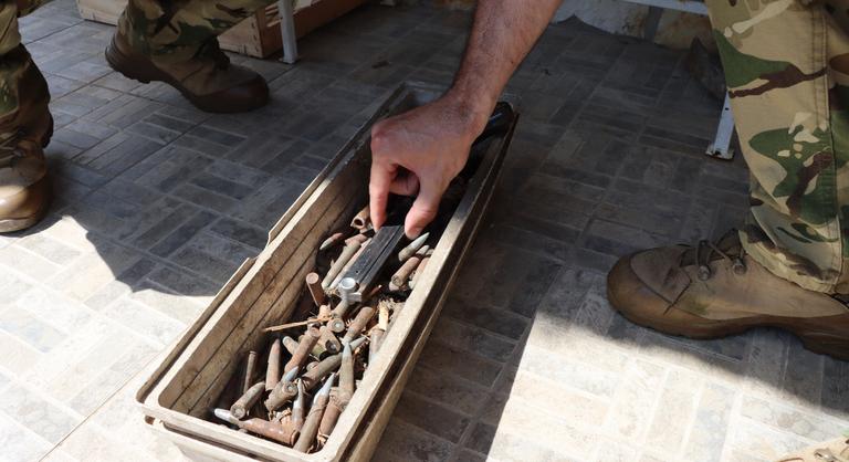 Többkilónyi világháborús lőszerre bukkantak egy úrkúti építkezésen