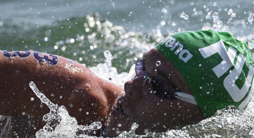 Betlehem Dávid hetedik, Rasovszky Kristóf célfotóval kilencedik lett öt kilométeren nyílt vízi úszásban a hazai világbajnokságon