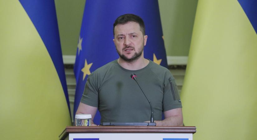 Zelenszkij: „a megszállókat, ezeket a terroristákat minden erőnkkel le kell győzni”