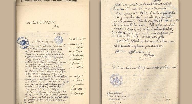 Ferenc pápa hozzáférhetővé tette a zsidók által XII. Piusznak írt segélykérő leveleket