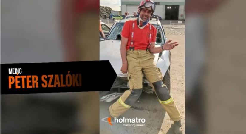 Debreceni tűzoltó is bizonyított a mentési csapatok nemzetközi versenyén – videóval