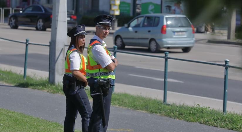 Lekapcsolták a rendőrök a szabálytalankodó pécsi gyalogost