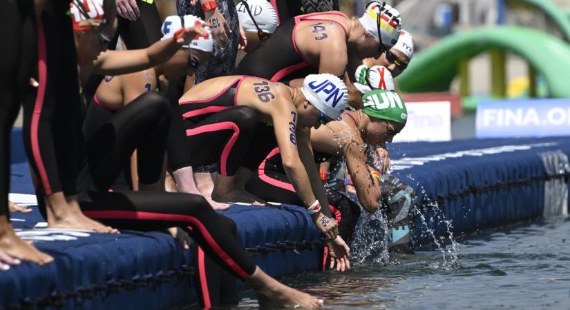 Óriási csatában Ana Marcela Cunha világbajnok lett női 5 kilométeren nyílt vízi úszásban, Rohács Réka 15., Balogh Vivien 24. helyen zárt a hazai vb-n