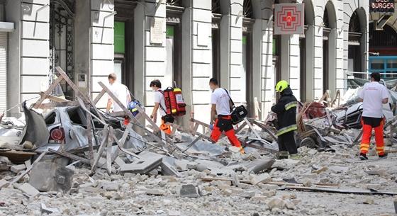 A Jókai utcai balesettől 350 méterre történt a főváros egyik legsúlyosabb házomlása