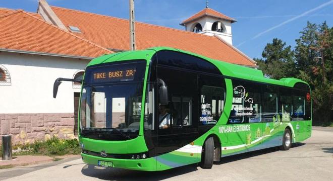 Pécsi elektromos buszok Siemens technológiával