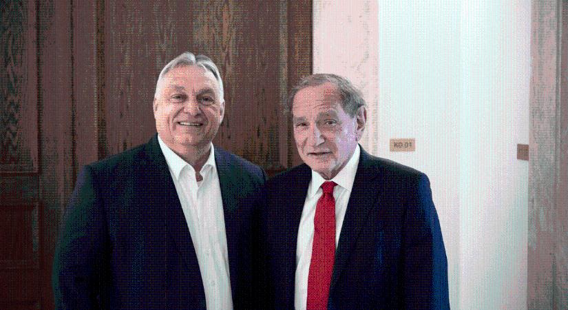 George Friedmannal találkozott Orbán Viktor
