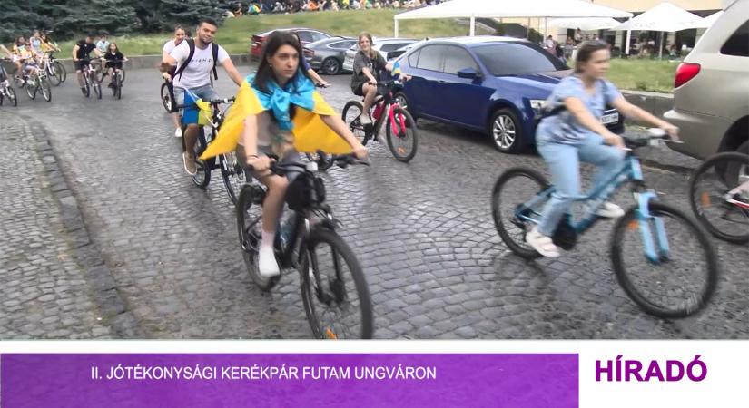 II. jótékonysági kerékpár futam Ungváron (videó)