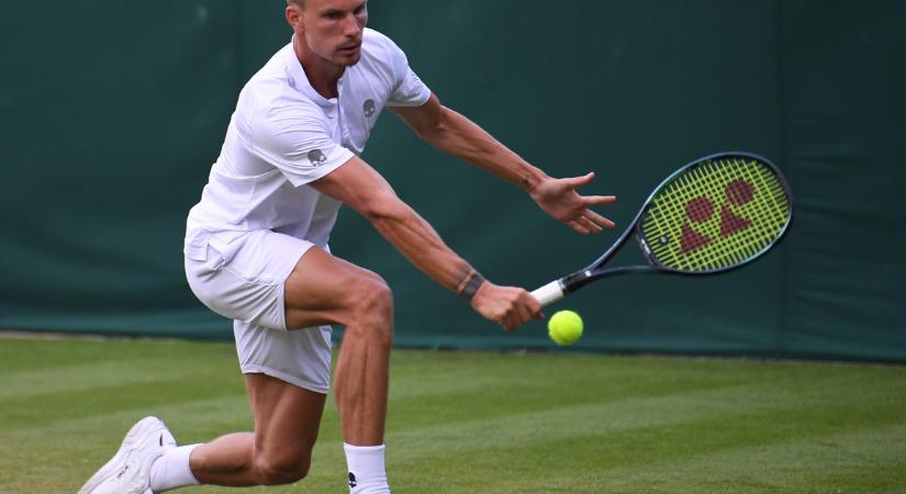 Fucsovics Márton meglepően sima vereséget szenvedett Wimbledonban