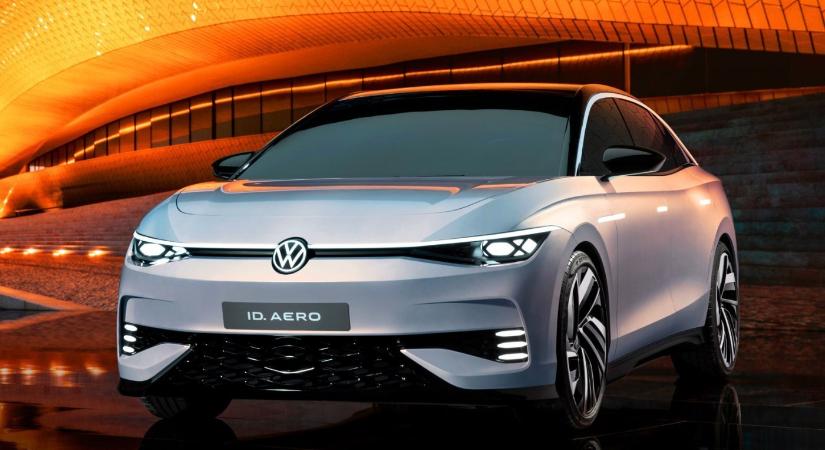 600 km-t meghaladó hatótávolságot ígér a VW új villanymotoros limuzinja