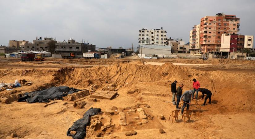 Ókori nekropoliszt találtak a Gázai övezetben