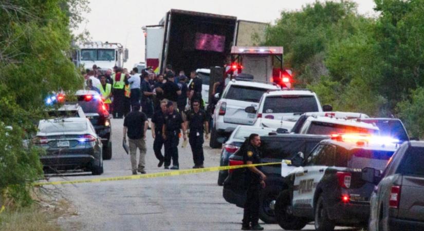 46 halottat találtak egy embercsempész kamionban az amerikai-mexikói határ közelében