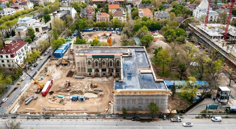 Így halad a Dürer Park épületeinek kivitelezése