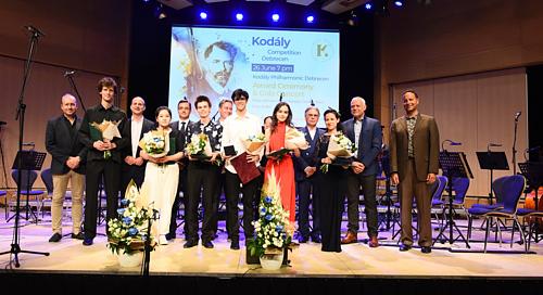 Kihirdették a Kodály Zoltán Nemzetközi Zenei Verseny győzteseit