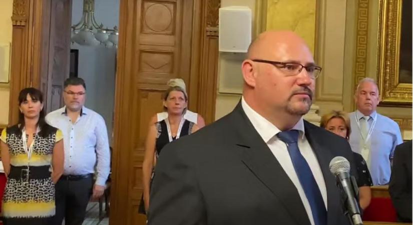 Gyöngyösi Ferenc lett a város negyedik alpolgármestere – marad 2 főállású alpolgármestere a városnak