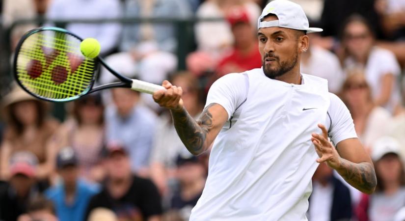 A dühkitöréseiről híres teniszező 12 perc alatt akadt ki Wimbledonban