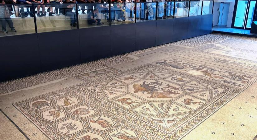 Mozaik-múzeumot nyitottak Izraelben