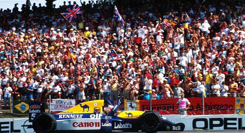 Mansell a hétvégén ült először vissza az 1992-es világbajnok Williamsbe – videó!