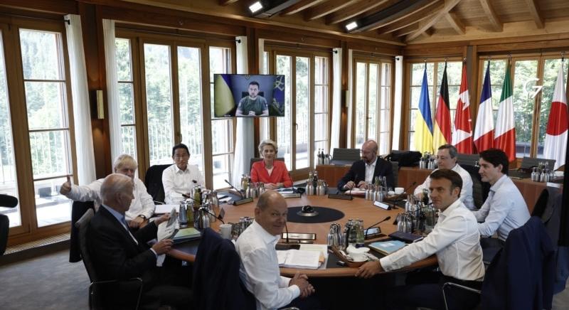 A G7-csúcs vége: ígéret a gazdasági károkozásra Oroszországnak