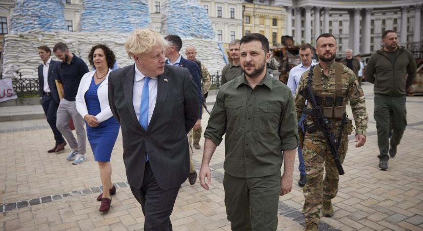Boris Johnson attól tart, hogy Ukrajnát egy “rossz békeszerződésre” kényszerítik majd
