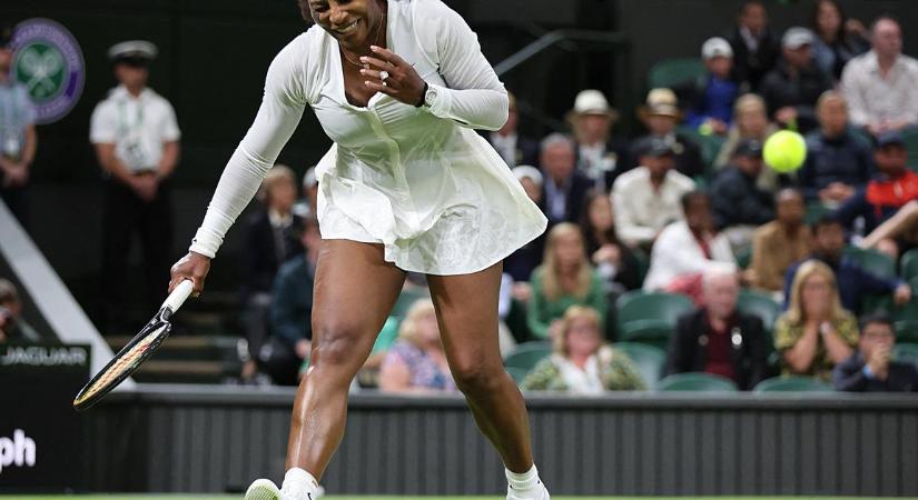 Wimbledon: Serena Williams visszatért, de máris kikapott