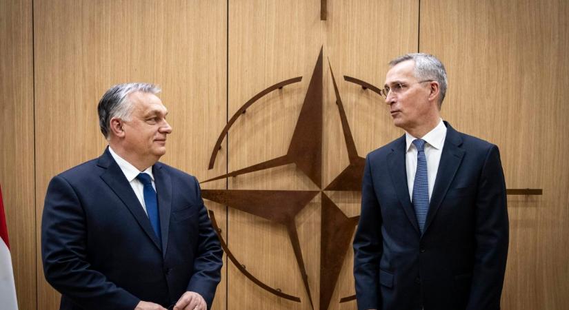 Orbán a gyors fegyverszünetért fog síkra szállni a NATO-csúcson