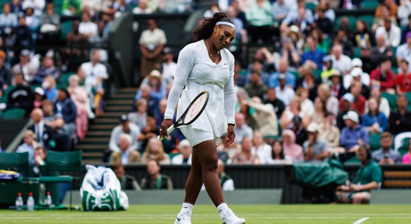 Serena Williams visszatért, de vereséget szenvedett az első fordulóban