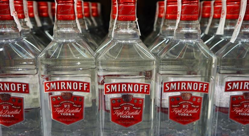 Smirnoff vodka is kivonul Oroszországból